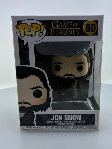 Funko POP! Television Game of Thrones Jon Snow #80 Vinyl Figure DAMAGED BOX