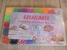 DIY Colorful Rubber Bands kit. (loom bands) For Kids