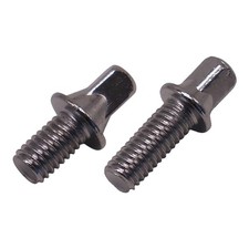 10x Drum Tension Rods Short Screws Smooth Deep Thread Percussion Hardware for
