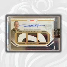 1/1 Alessandro Bravi #SDTRA-AAB – 2024 Topps Dynasty F1 – Triple Relic Auto