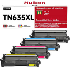 TN635XL Toner Cartridge for Brother HL-L8430CDW, MFC-L8730CDW Series Printers