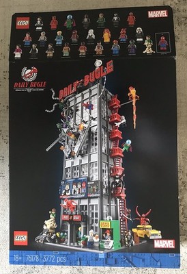 LEGO MARVEL Super Heroes: Daily Bugle 76178 (OHNE FIGUREN) wie NEU sealed Tüten