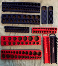 WORKPRO 10PC Magnetic Socket Organizer Holder...