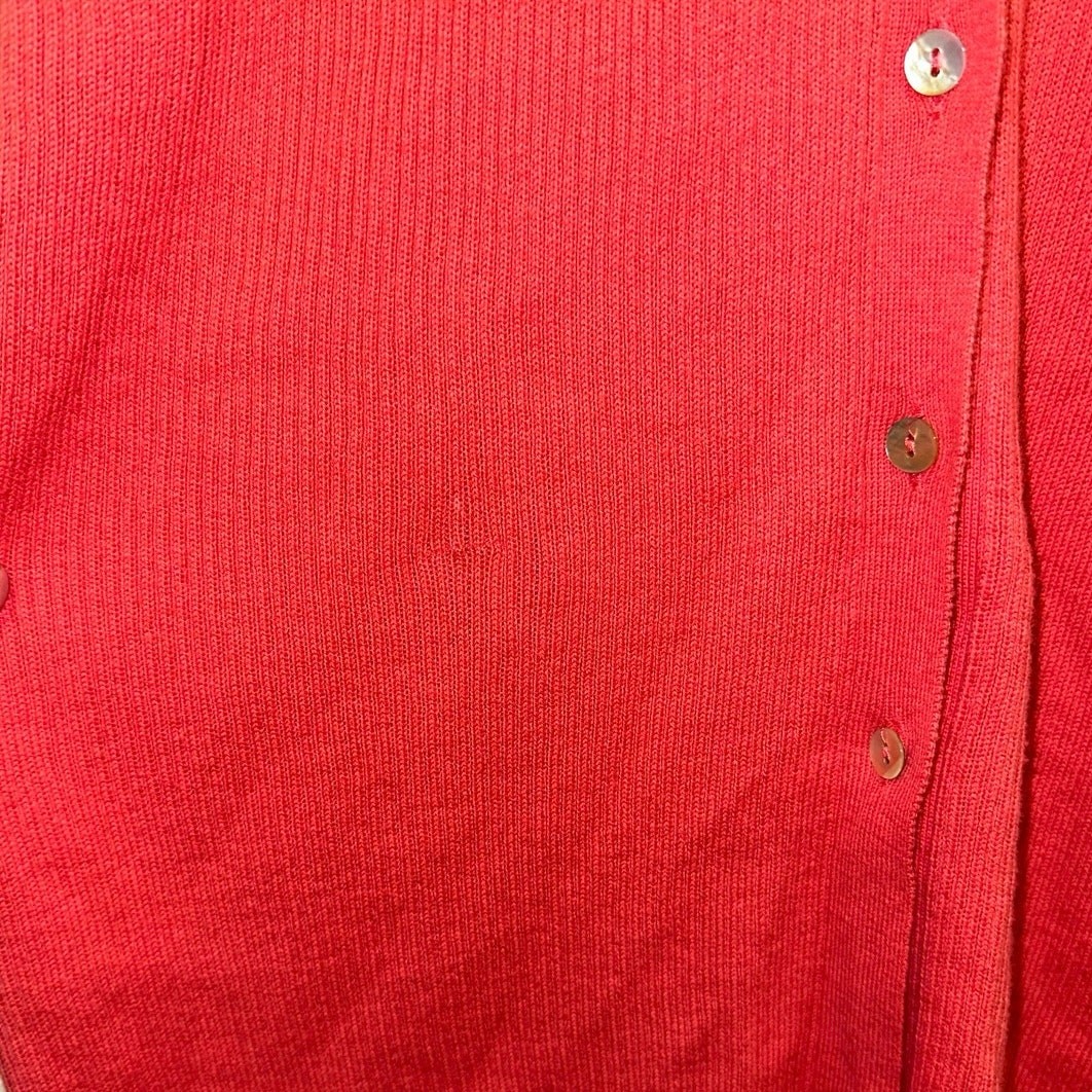 Peruvian Connection Ribbed Button Front Tunic Car… - image 7