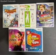 Nintendo Wii Video Games Rayman Origins Wii Fit Plus Zumba Fitness The