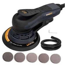  Electric 5mm Random Orbital Sander Brushless 350W 3A Multi-function Black