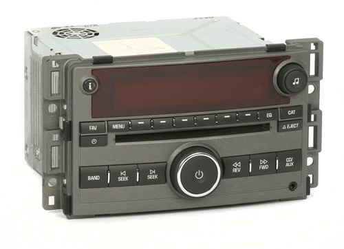 2007-2008 Saturn Aura OEM Radio AM FM MP3 CD Player Auxiliary Input 15948188 - Picture 2 of 6