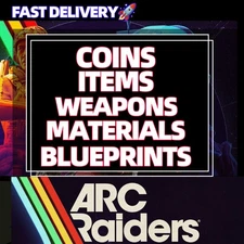 ARC Raiders Blueprints/Weapons/Crafting Materials ⭐Delivery Time: 1-10 Mins ⚡