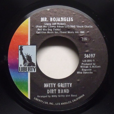Nitty Gritty Dirt Band - Mr. Bojangles - 1970 Folk Rock 45 on Liberty