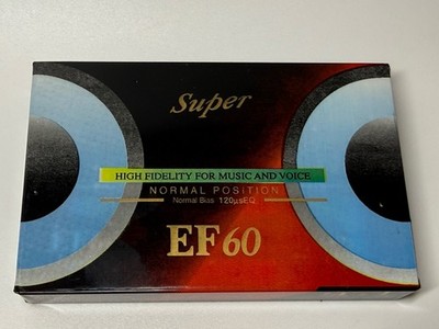 OVP Super EF 60 NEU/OVP Kassette Tapes 10er Pack