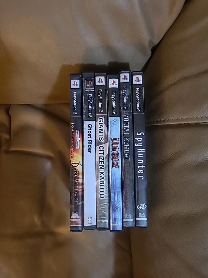 CIB *MINT* PS2 Lot Guilty Gear X2,  Ghost Rider, Mortal Kombat Tested Works - Image 3 of 4
