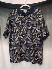 Notre Dame Cutter  Buck Men's Polo Shirt Pineapple Size Large 368 
