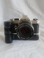 Pentax Asahi MX 55MM VINTAGE CAMERA WITH EXTRA 80MM - 200MM LENSES. As-Is