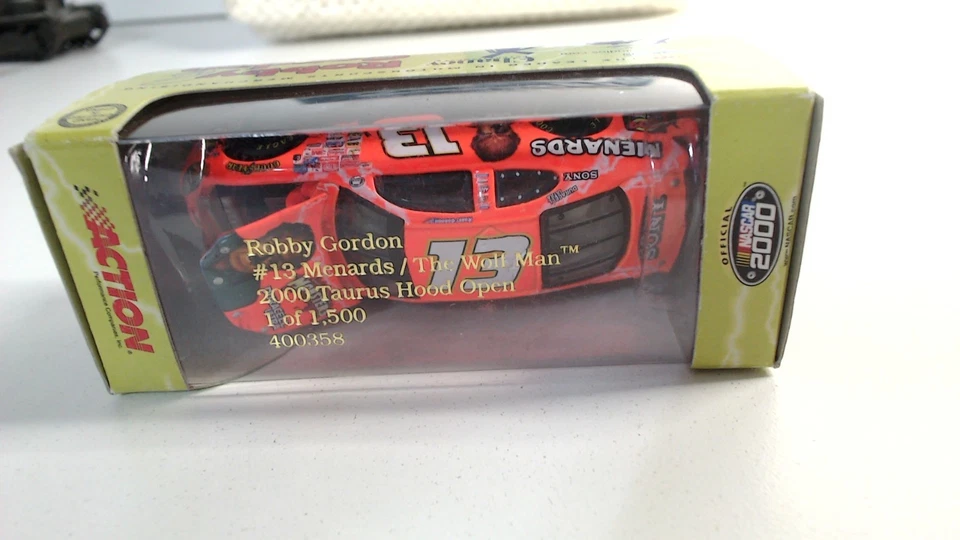 Action #13 Robby Gordon The Wolf Man 2000 Taurus 1:64 1 Of 1,500 Diecast NASCAR - Image 2 of 4