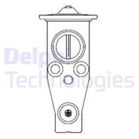Delphi Expansionsventil Klimaanlage FüR Mazda 3 BM BN CX-5 KE GH KF