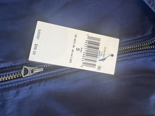 Polo Ralph Lauren Boys Navy Blue Cotton Zip-Up Jacket Size 5 NWT - Picture 6 of 8