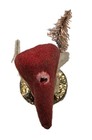 Vintage Japan Made Shiny Brite Pipe Cleaner Gnome Elf Holding Xmas Tree Sitting — photo 2