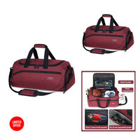 Fioretto 50L Sporttasche Reisetasche Mit Schuhfach Nassfach Wass