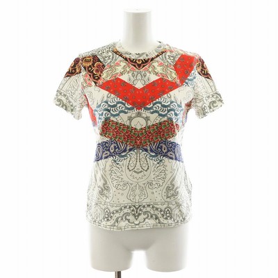 Tシャツ・カットソー Etro Paisley Print Cotton T-Shirt 20838965_50805138_600.jpg