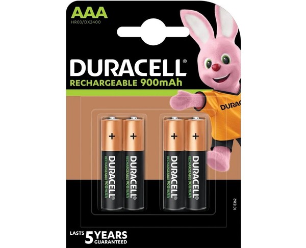4 X Duracell Akkus 900Mah Aaa FüR Siemens Gigaset C430 C430A C430H C430HX CX470-image