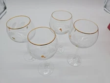 Lenox Holiday Gold Baloons Set Of 4 Wine Glasses