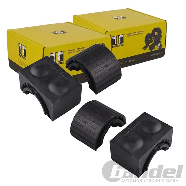 2X Tedgum Stabilager Gummilager Stabi Innen Vorne Passend FüR Audi A3 Seat Altea-image