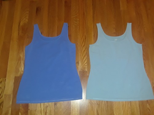 Ladies J Jill Perfect Tank Top Cornflower Blue, Light Blue Size Small