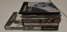 Video Game Lot Luigi's Mansion GameCube Wii DS 3DS Dreamcast PS2 & PC UNTESTED