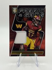 2024 Totally Certified Football Terry McLaurin Fabric Of The Game Mirror Red /99