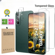 Tempered Glass Screen Protector Lens Cover For Samsung Galaxy S23 S22 Plus Ultra