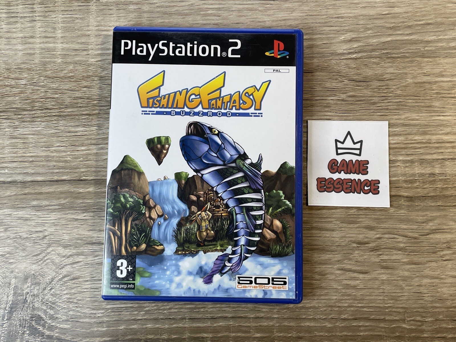 Fishing Fantasy Buzzrod PS2 Complet PAL FR Sony PlayStation 2 Slim Fat