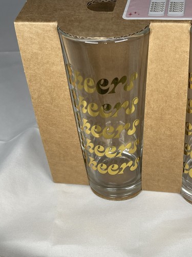 Glas 12oz Cheer Glas Set für 2 - Bild 2 von 5