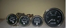 Tachometer Amp Temp Oil Gauge Set fits Case Tractor D DC LA S SC VAC 400 500 600