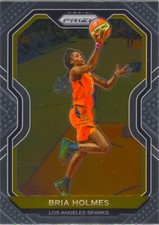 Bria Holmes 2021 Panini Prizm WNBA Basketball Chrome Card #23 Los Angeles Sparks
