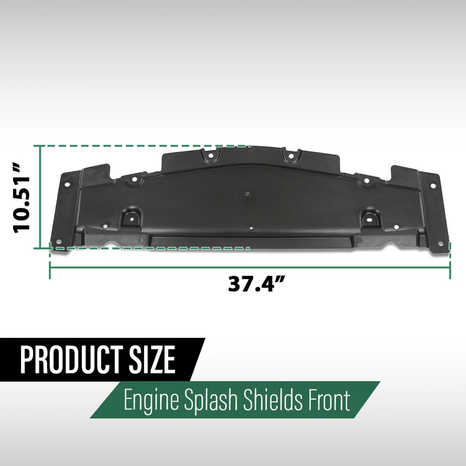 Protector contra salpicaduras bajo cubierta apto para Mercedes-Benz Clase ML GLE43 AMG GL450 Motor Foto 3 de 4