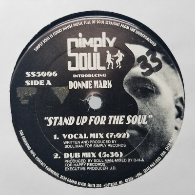 Donnie Mark Stand Up For The Soul 12