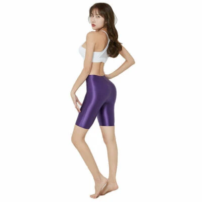Damen Sexy Strumpfhosen Gamaschen Satin Glossy Opaque Pantyhose Leggings Shiny - Bild 1 von 4