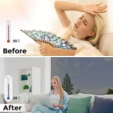 Window Privacy Film Window Tint One Way Window Film Sun Blocking  17.7x78.7 Inch