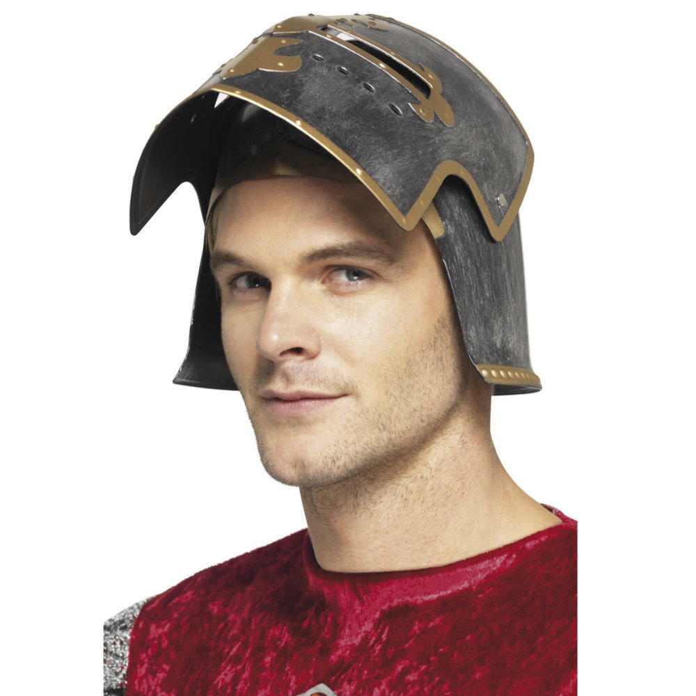 Medieval Knight Helmet Crusader Fancy Dress Accessory eBay