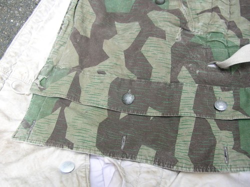 German WH padded reversible Winter snow Camo Camouflage Jacket Winterjacke - 第 12/24 張圖片