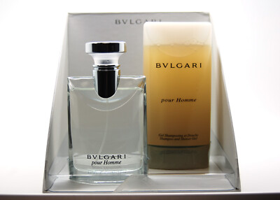 BVLGARI POUR HOMME by Bvlgari 2 pcs. Gift Set for Men (3.4 oz EDT