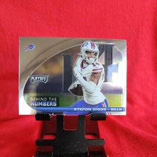 Stefon Diggs 2021 Panini Playoff Football Behind The Numbers Base #BTN-SDI BILLS
