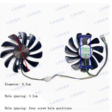New Graphics Card Fan GAA8S2U For ZOTAC GTX1080ti 1080 1070ti 1070AMP Editorio
