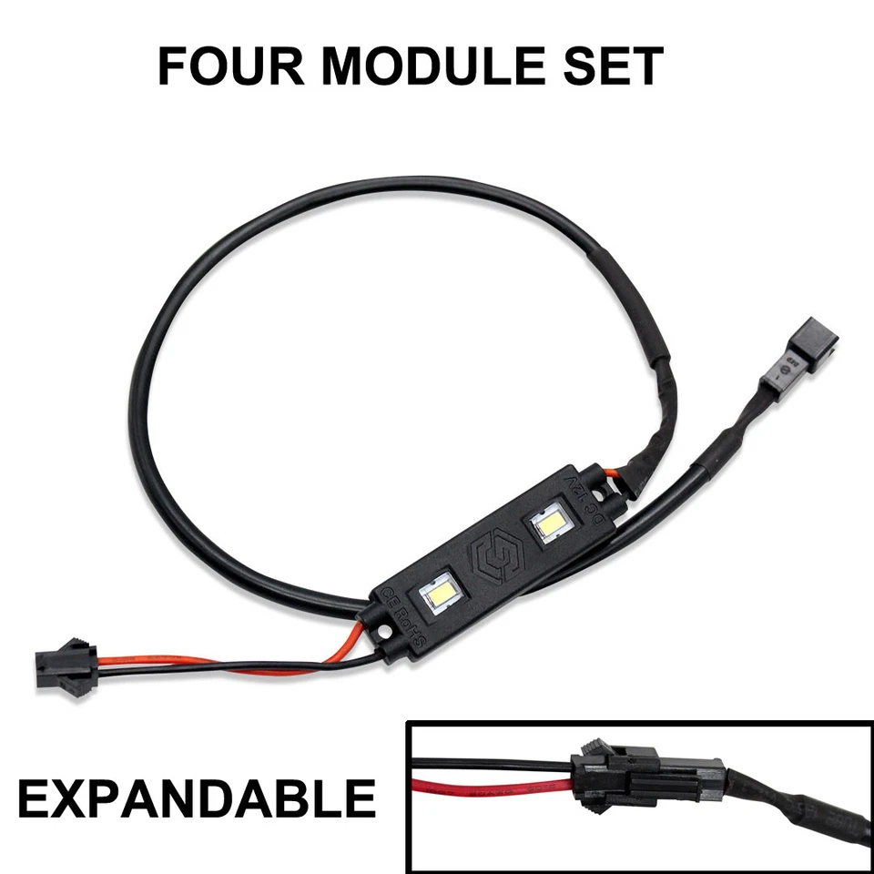 Luz LED Accent Rock debajo de la carrocería debajo del coche verde neón brillante para Mitsubishi Eclipse Foto 2 de 4