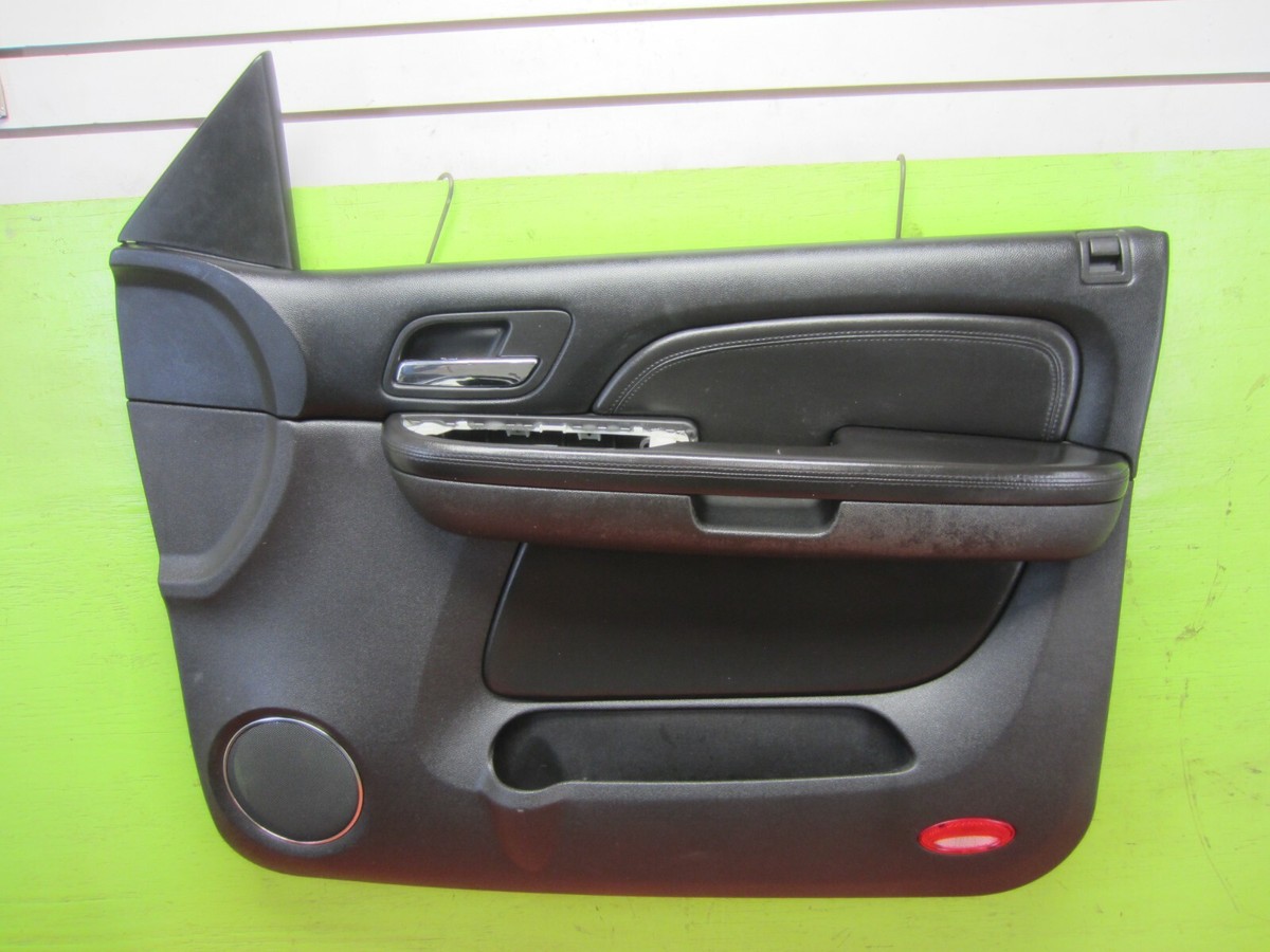 07 08 Cadillac Escalade ESV EXT Right Front Door Panel Black