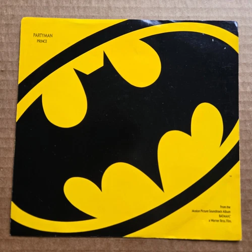 PRINCE Partyman BATMAN NO RECORD!!! PICTURE SLEEVE ONLY!!! 45 7"