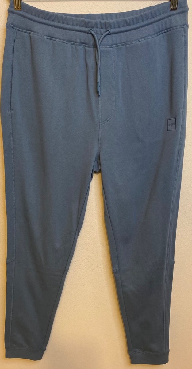 NEW Men's Hugo Boss Jogger Sweatpants Holy Allee Sestart Blue Size