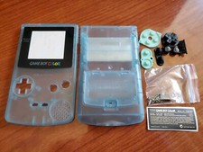 Clear light blue Full Housing Shell Case Button for Nintendo Game Boy Color GBC