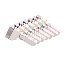 (Lot of 6) SMC 5 Port Plug In Solenoid Valve - VQ1301N-51