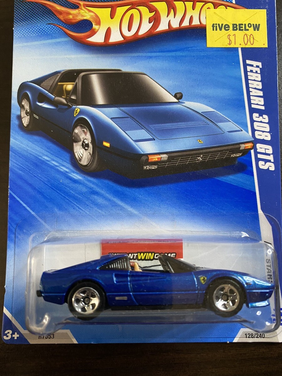 Hot Wheels Ferrari 308 GTS In Blue Keys To Speed Variation